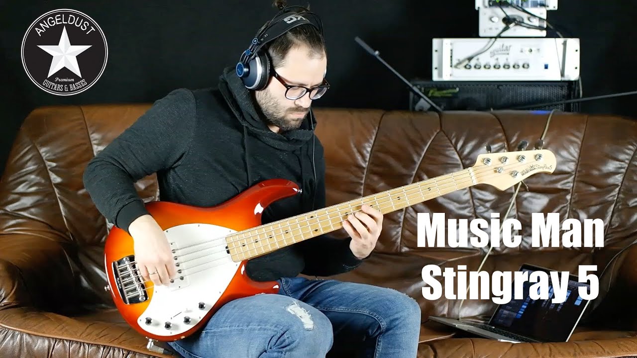 Music Man Stingray 5 Bass | fb.com/angeldust.guitars | Review Test