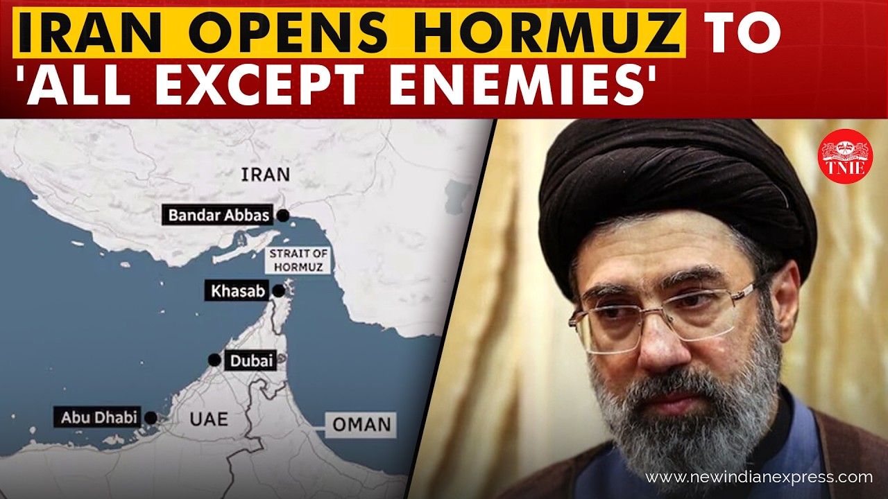 Iran says ships not linked to 'enemies' can pass through Strait of Hormuz