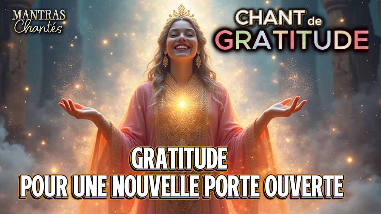 🍂Gratitude Pour Une Nouvelle Porte Ouverte | CHANT DE GRATITUDE🍂 HYMN DU MÉRITE ✨