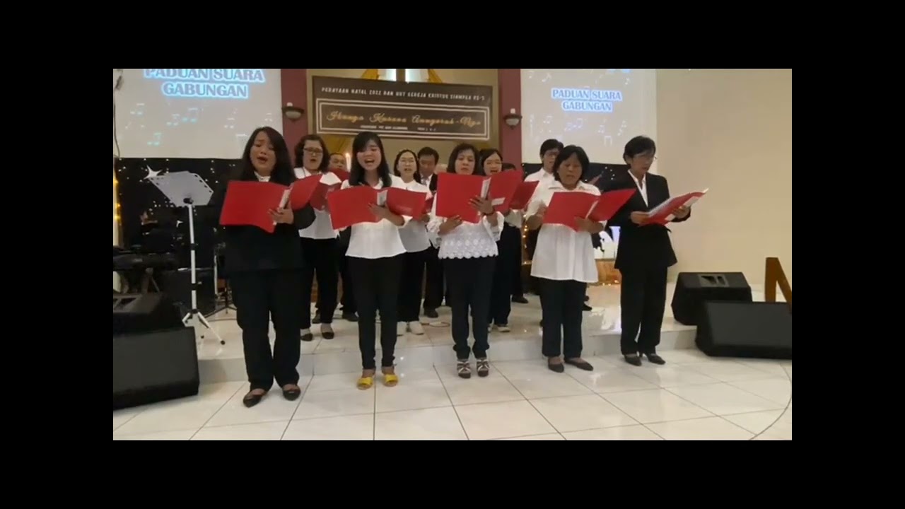 Transeamus versi Indonesia || paduan suara gabungan GK CI