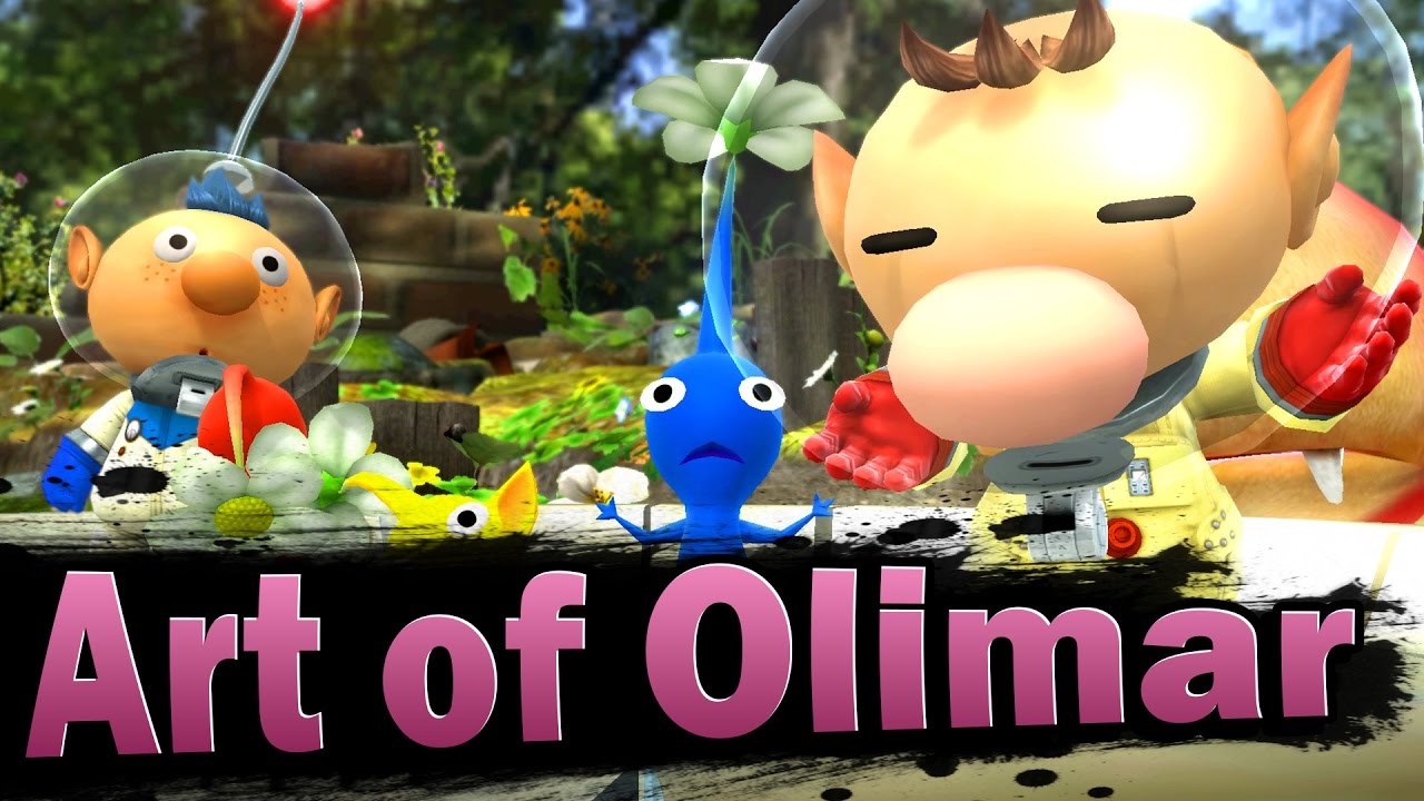 Smash 4: Art of Olimar