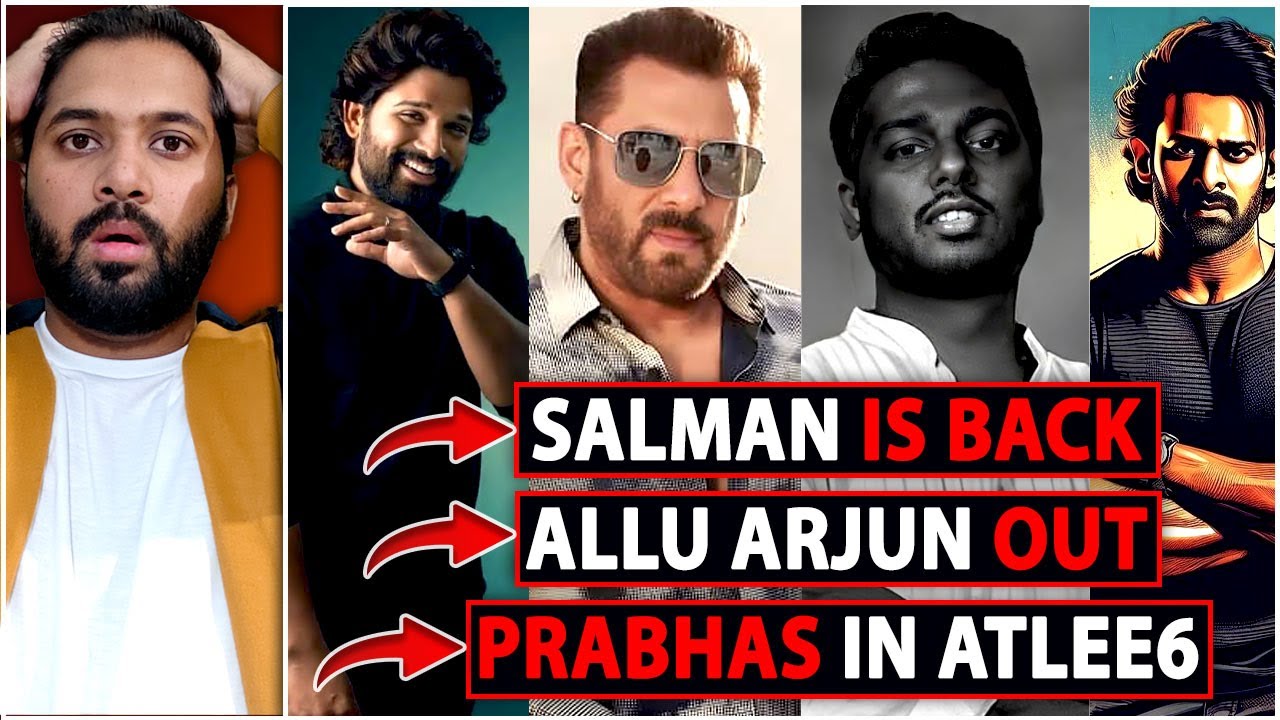 Atlee 6 Biggest Shocking Update | Salman Khan X Allu Arjun X Prabhas | Atlee 6 Latest News