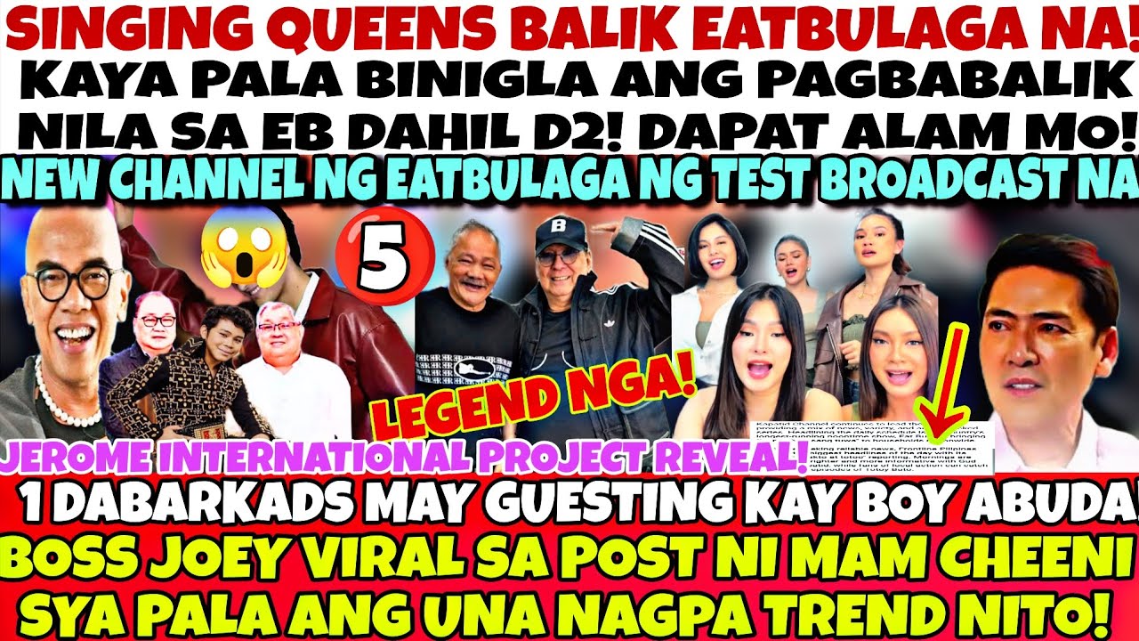 SINGINGQUEEN BALIK EB VERSION  2.0❗KAYA PALA BIGLAAN ANG PAGBABALIK NILA  DAHIL D2😱 EB DAGDAG CHANEL