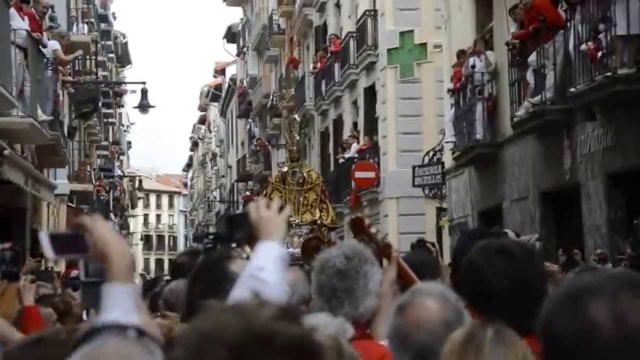 El canto de la Aurora a San Fermín 2014