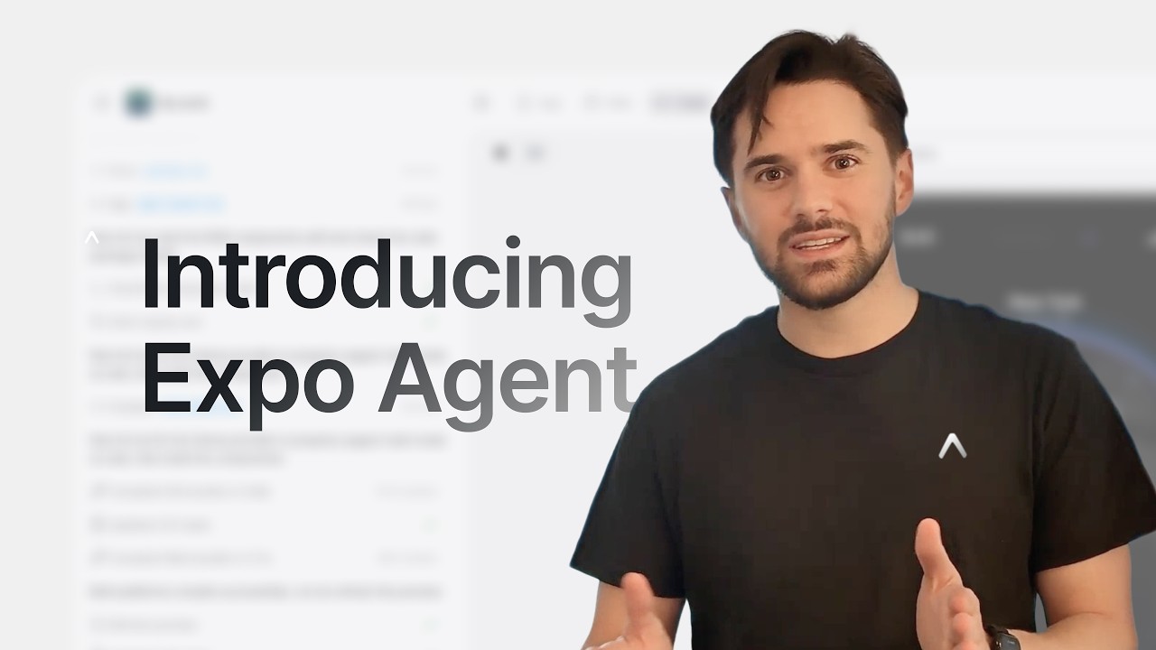 Introducing Expo Agent (beta): build real, production-quality native apps from your browser