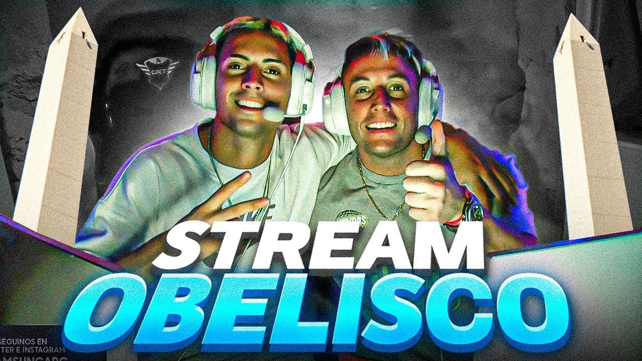 MEJORES MOMENTOS del STREAM en el OBELISCO con MOMO