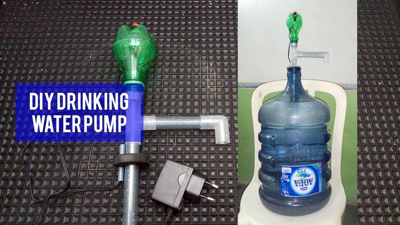 How to Make a Simple Drinking Water Pump