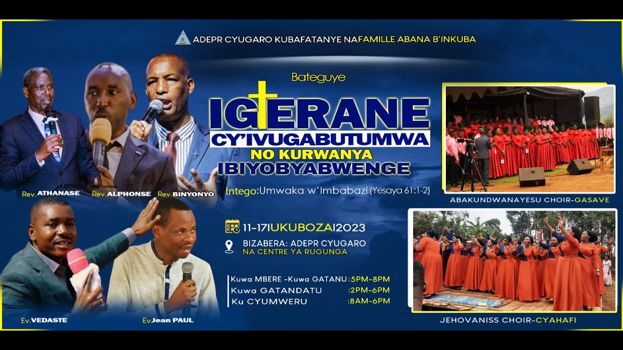 Live: IGITERANE CY'ABANA B'INKUBA  na ADEPR CYUGARO i BUGESERA