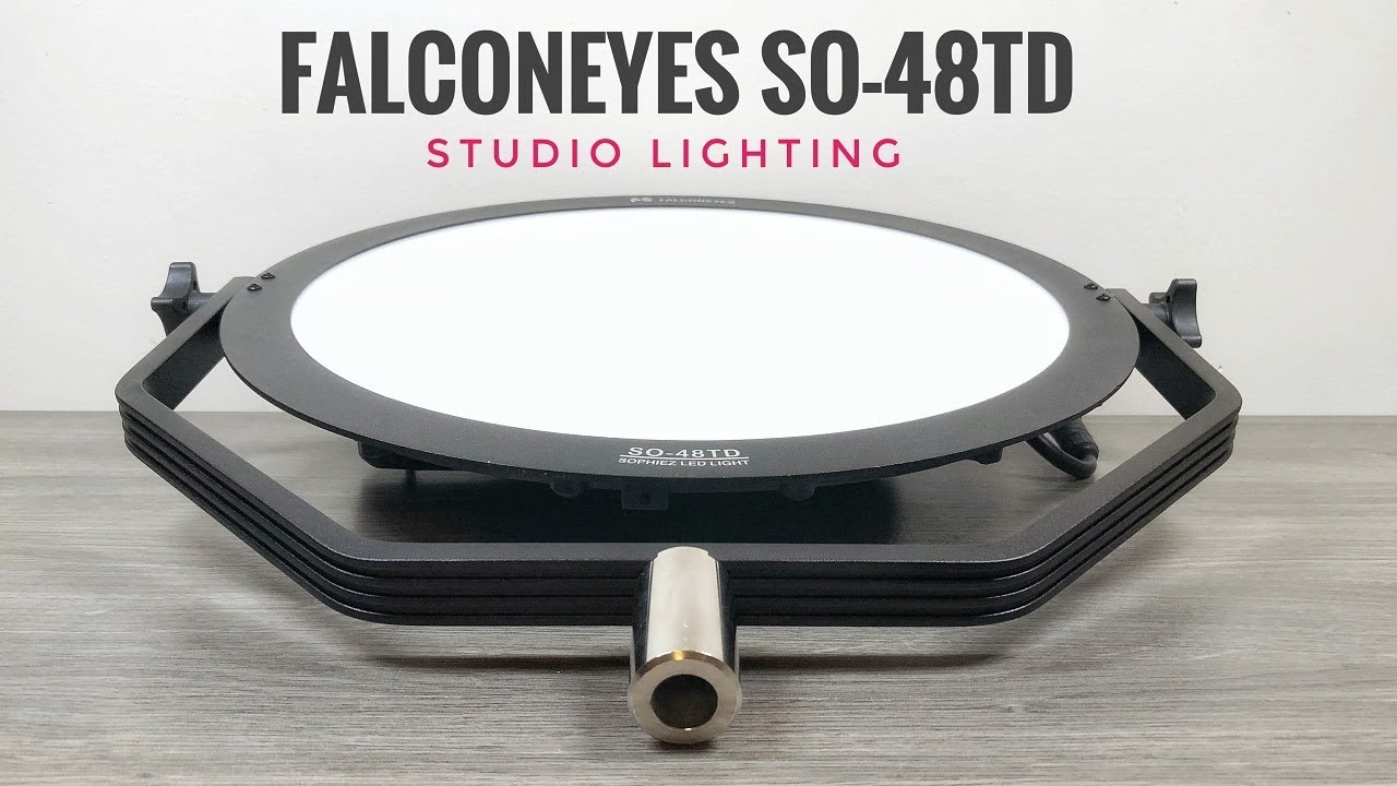 FalconEyes SO-48TD | Perfect YouTube Studio Lighting