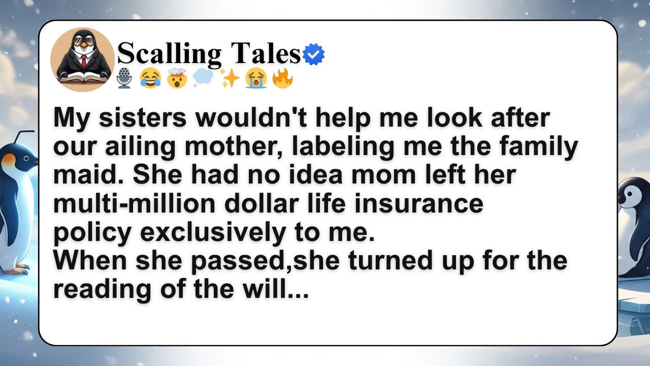 [FULL STORY]My sisters wouldn't help me look after our ailing mother, labeling ...