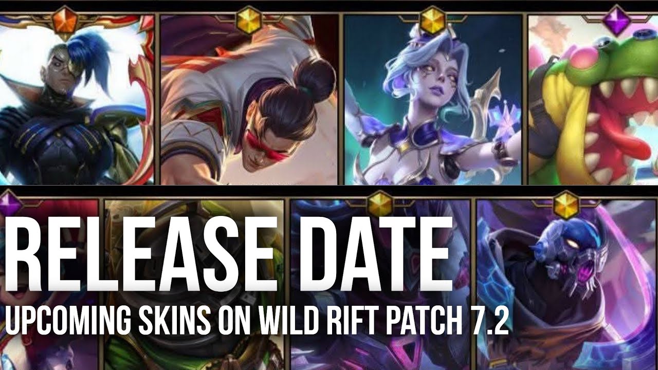 Upcoming More Skins and Release date info (Wild Rift)