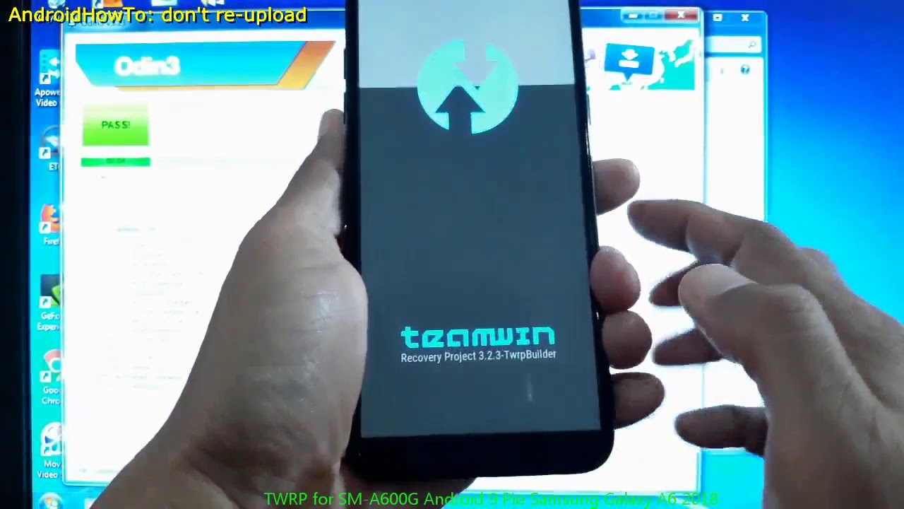 TWRP for SM-A600G Android 9 Pie Samsung Galaxy A6 2018