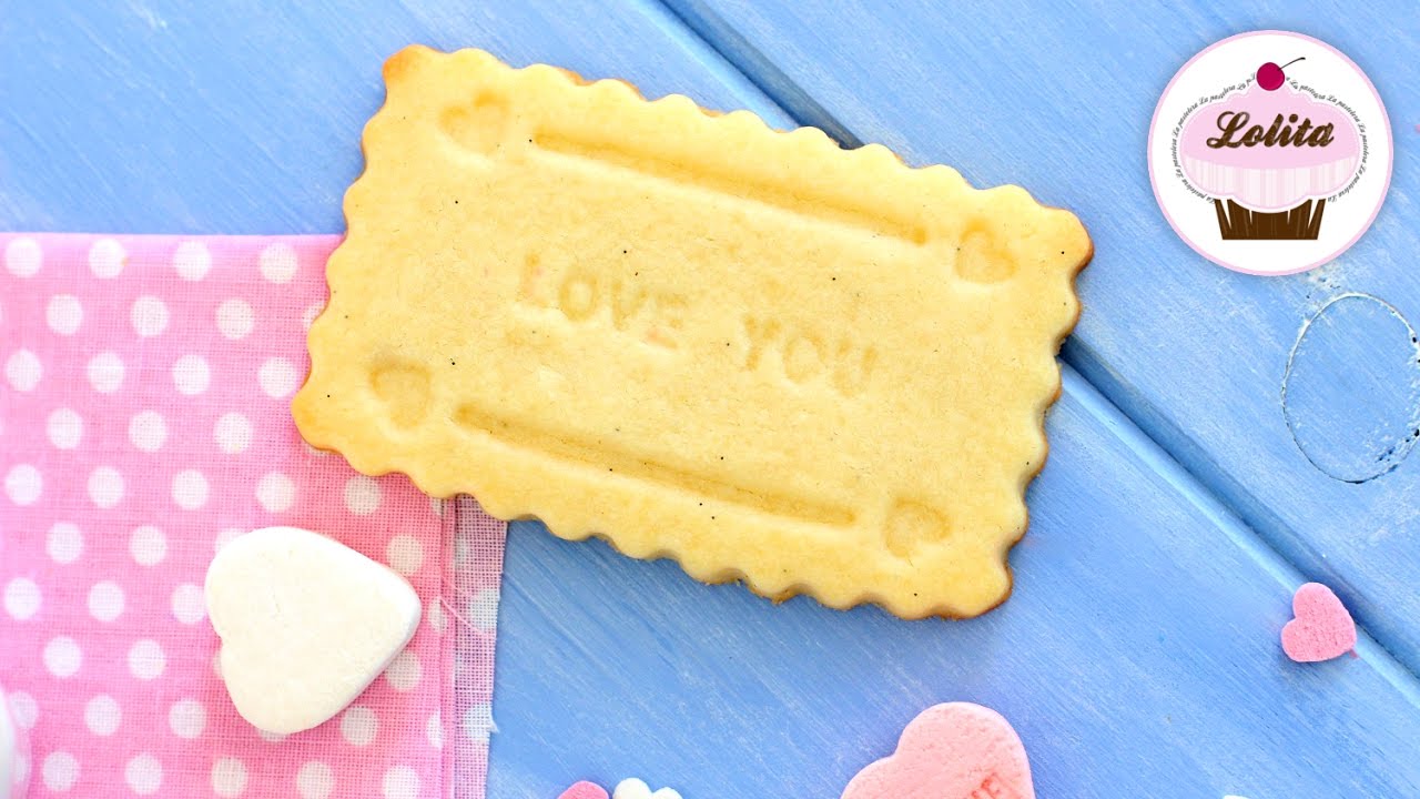 Receta de galletas de mantequilla para san Valentín | Galletas faciles para decorar
