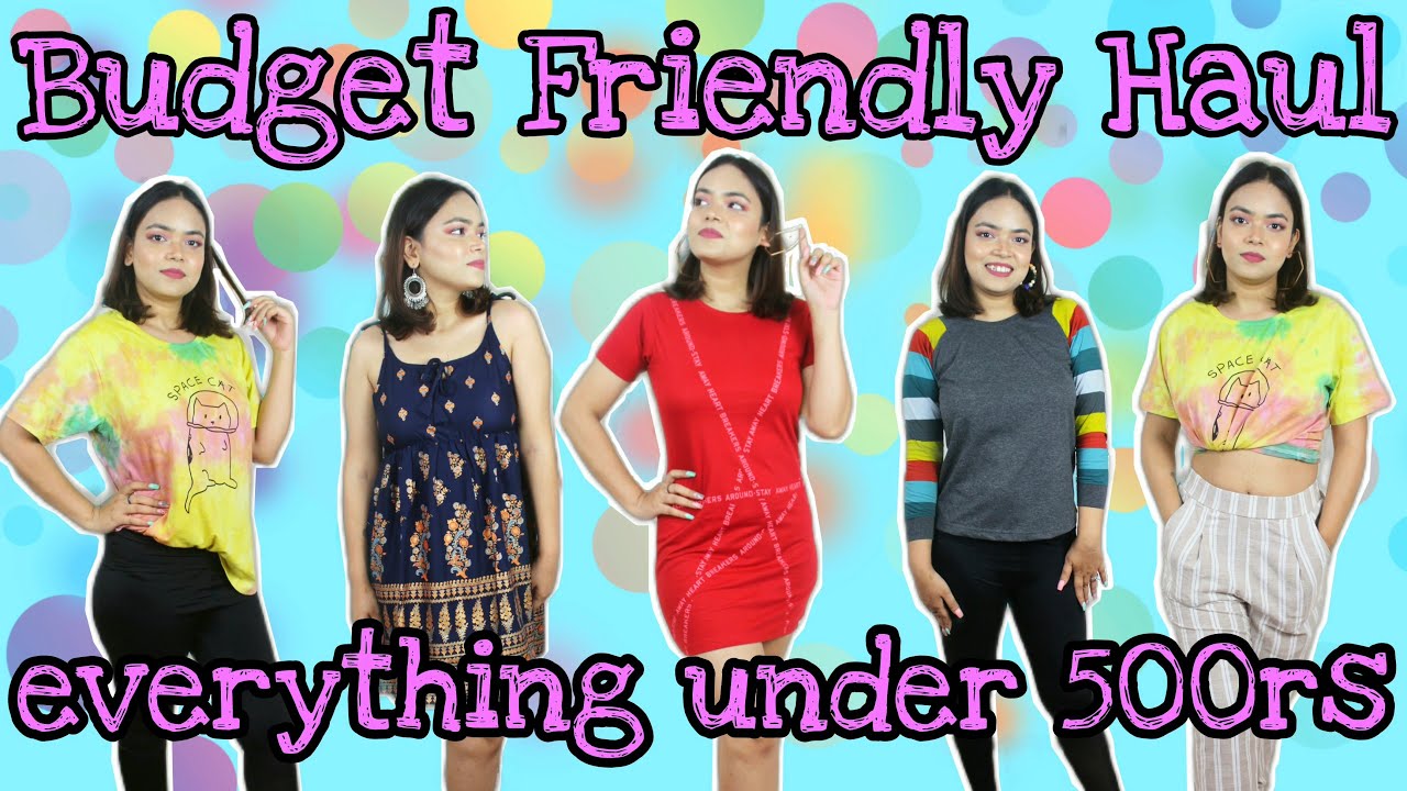 Everything Under Rs. 500 | Affordable Clothing Try On Haul | Anku Sharma
