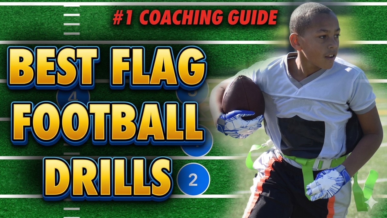 BEST Flag Football Drills For Kids