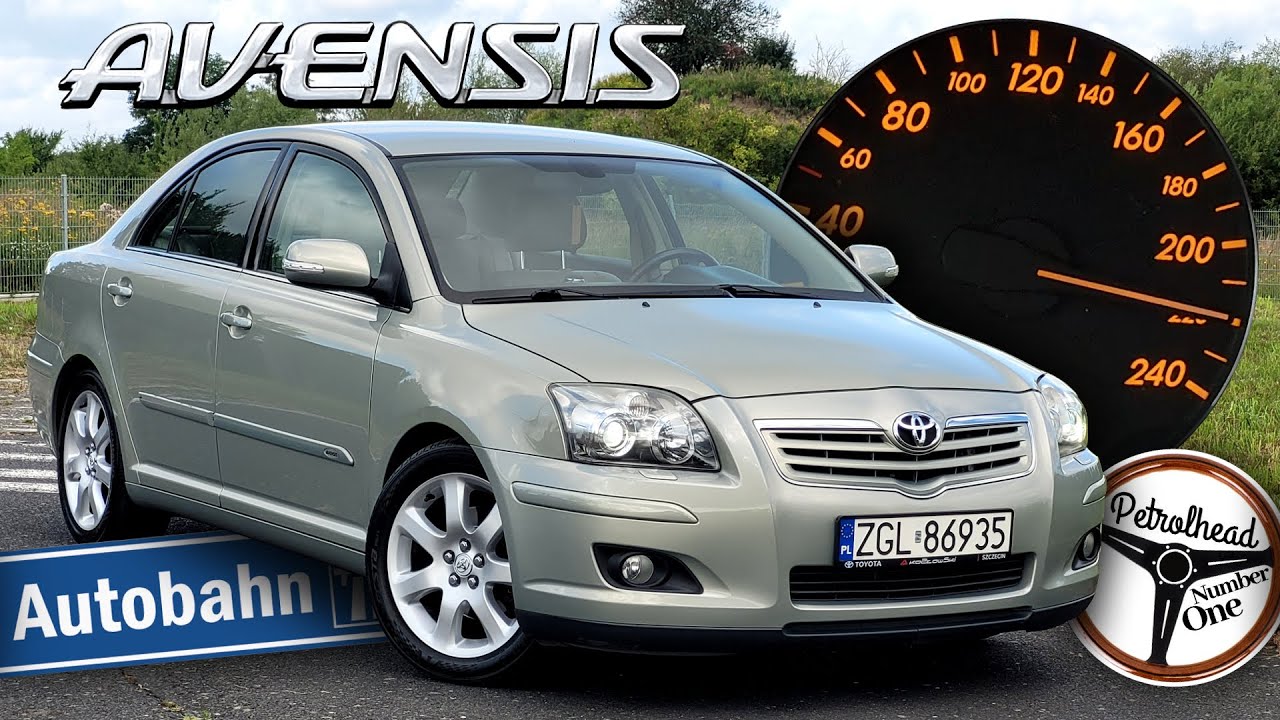 2006 Toyota Avensis 2.0 VVT-i (147 KM) | V-MAX, 0-100, 100-200 km/h, Próba autostradowa, TEST. | 4K