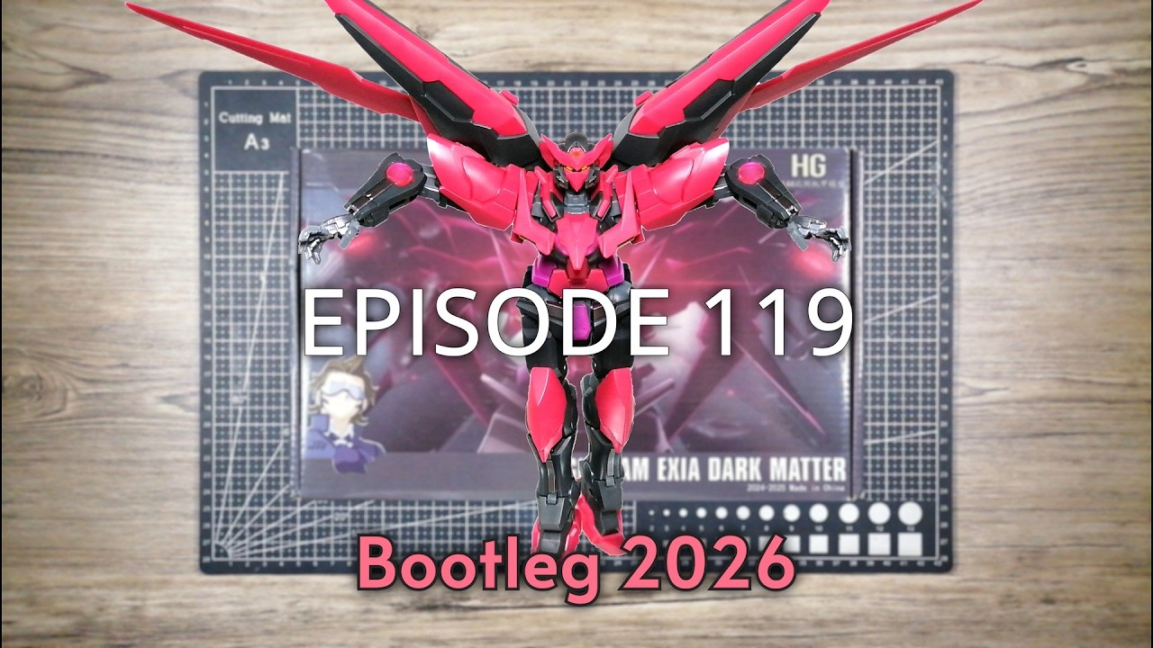 HGBF Gundam Exia Dark Matter (Bootleg) Review