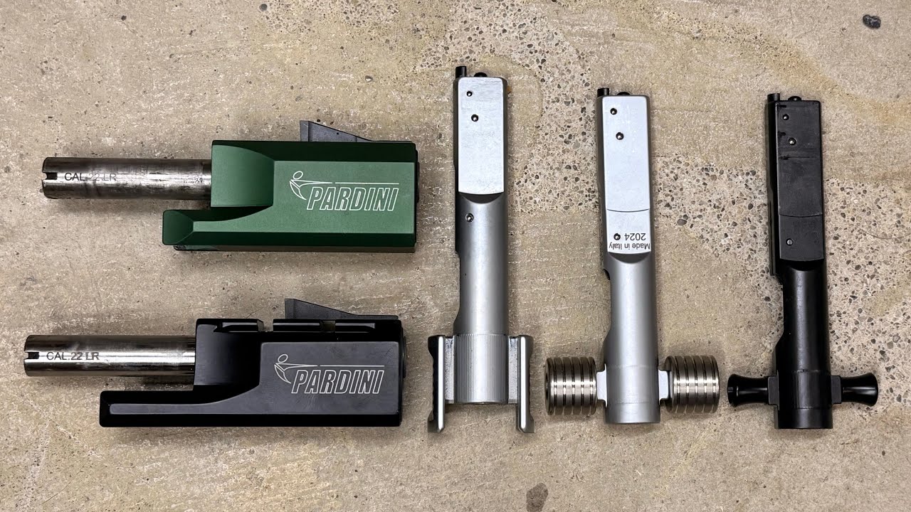 Pardini SP22 Bolt Comparison
