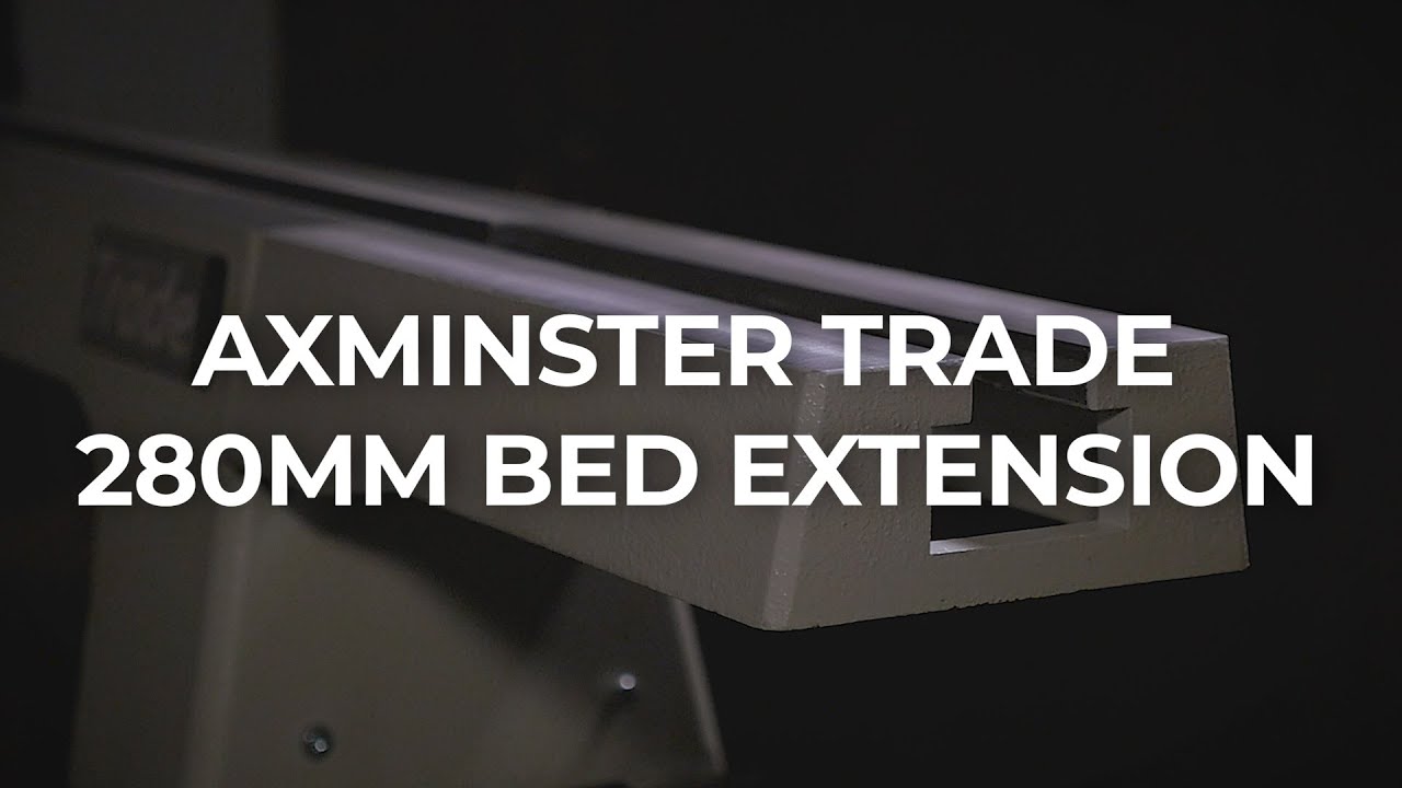 Axminster Trade 280mm Bed Extension for AT350WL Lathe