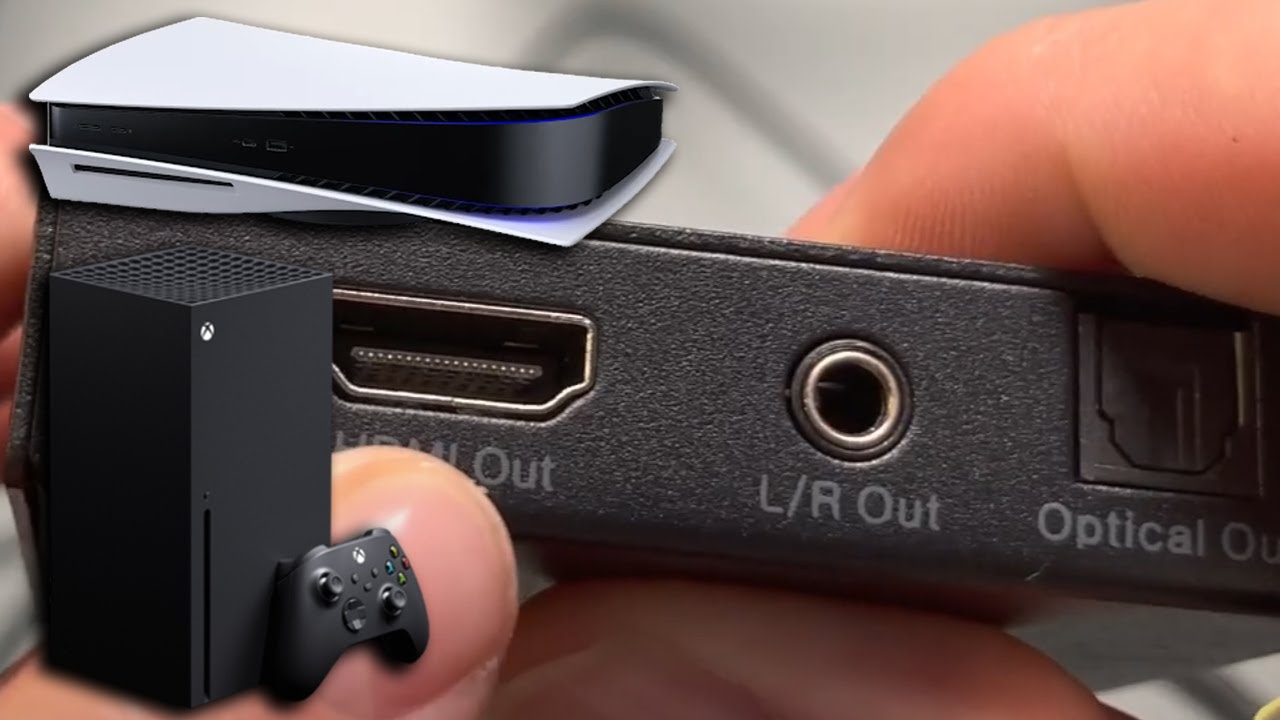 HOW TO FIX NO OPTICAL PORT ON PS5/ SERIES X! BEST ADAPTER FOR AN ELGATO CATURE DEVICE!