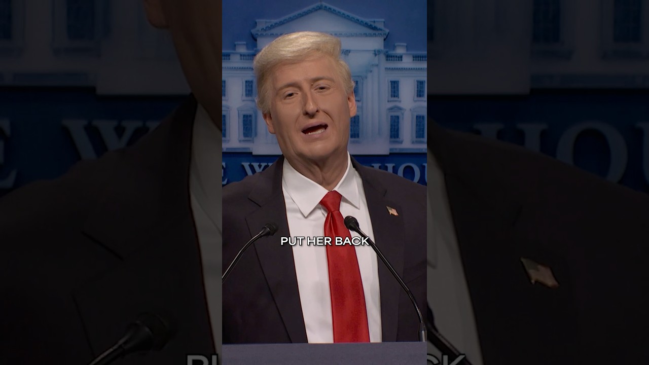 trump addresses the press