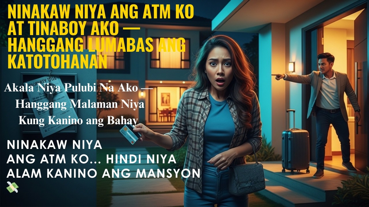 💳Kinuha Ng Asawa Ko Ang ATM Ko At Pinalayas Ako😡. Hindi Niya Alam Ako Ang May-ari Ng Bahay🏠💸