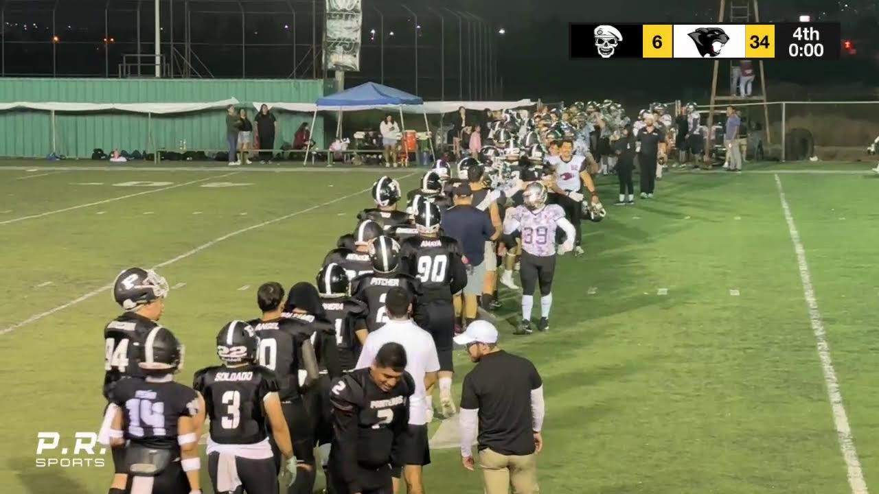 Steelsoldiers VS Panteras lijuana liga mayor