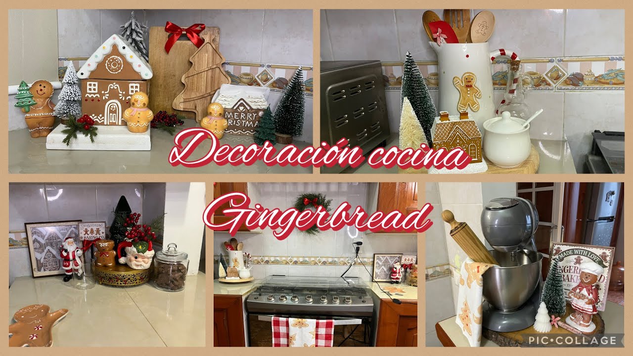 Decoración cocina 🎄Gingerbread 🎅
