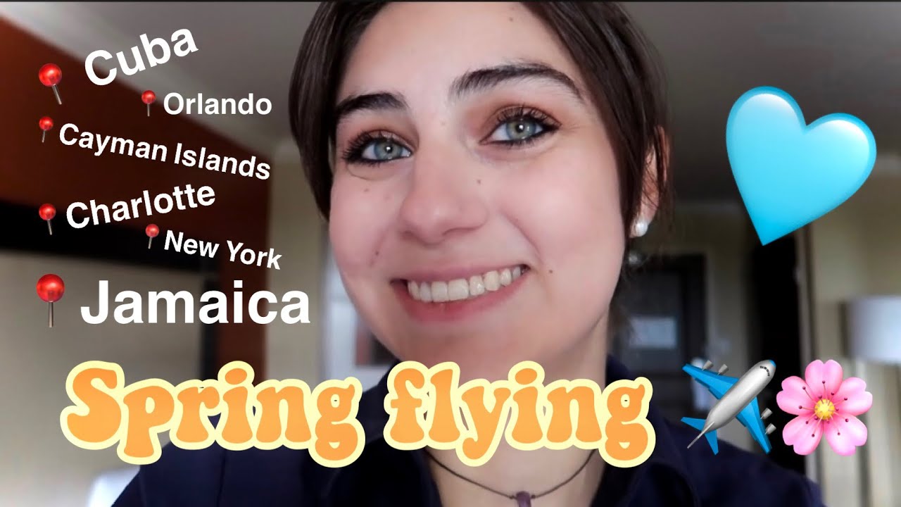 busy spring flying!! | flight attendant life