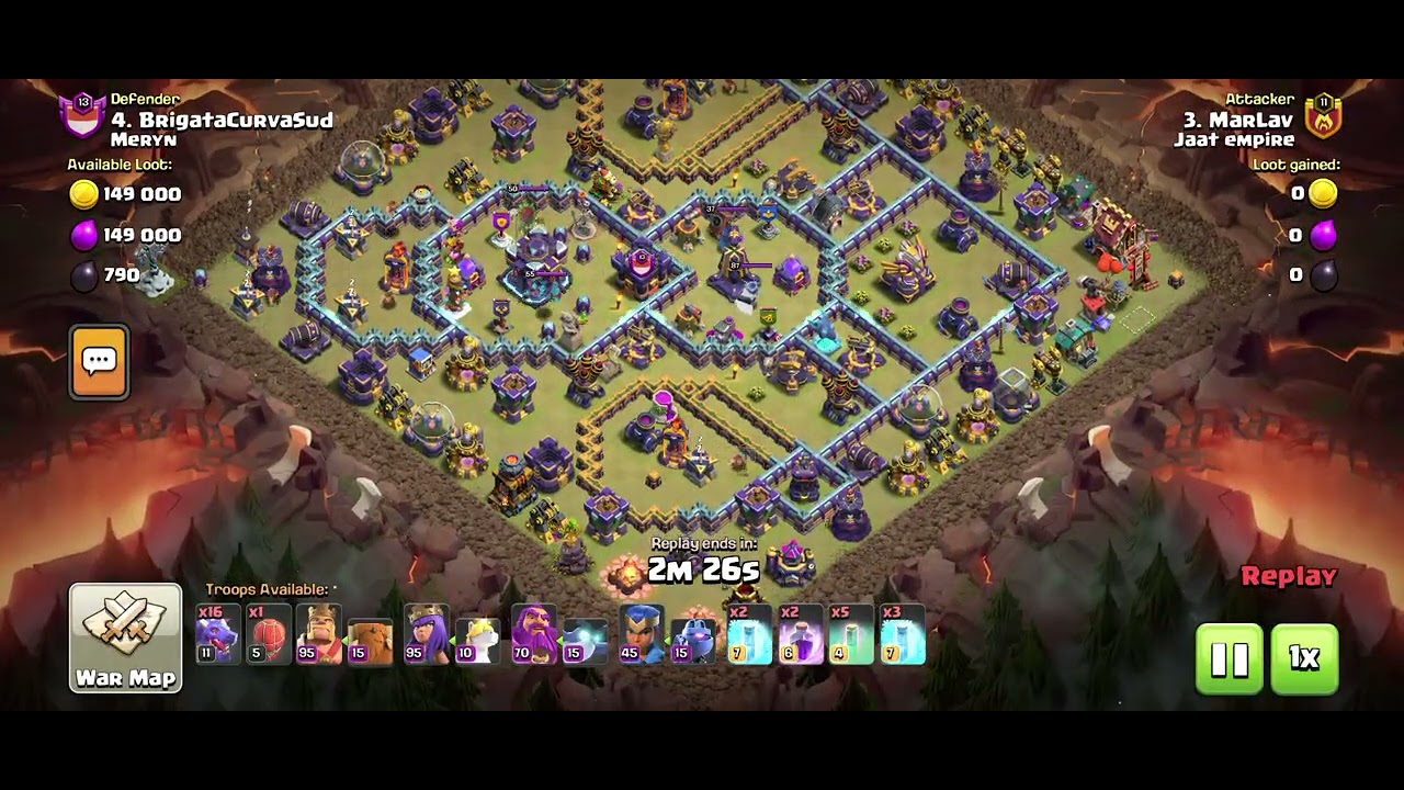 Clash of clan war attacks #clashofclan #coc #clash 