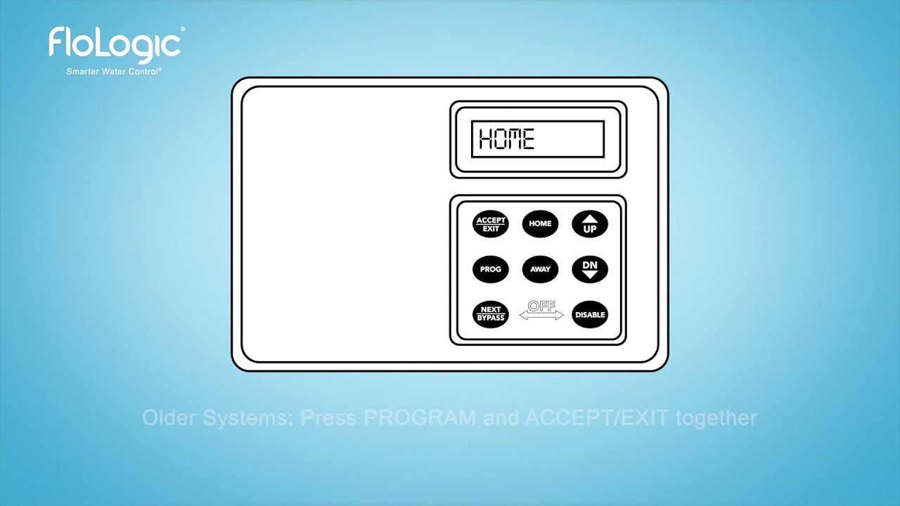 FloLogic Local Control Panel User Instructions