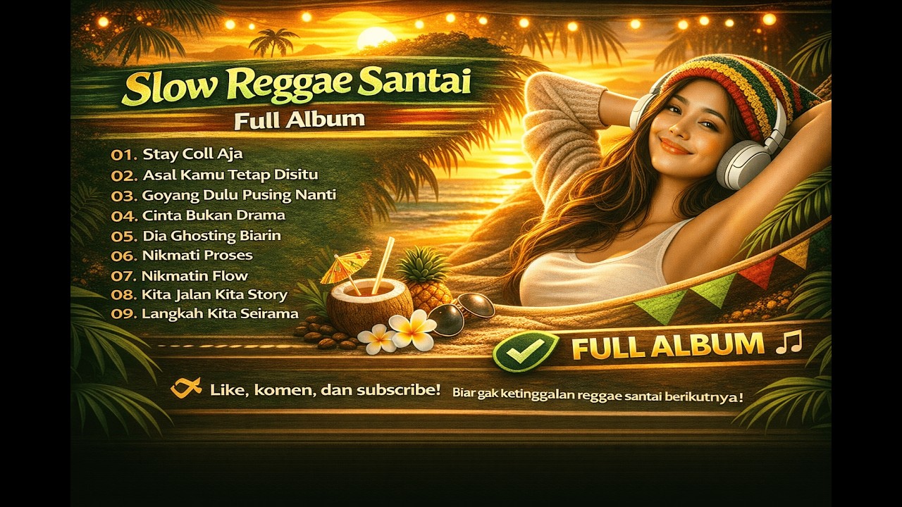 Capek Sama Dunia? Putar Ini Dulu – Slow Reggae Santai Full Album