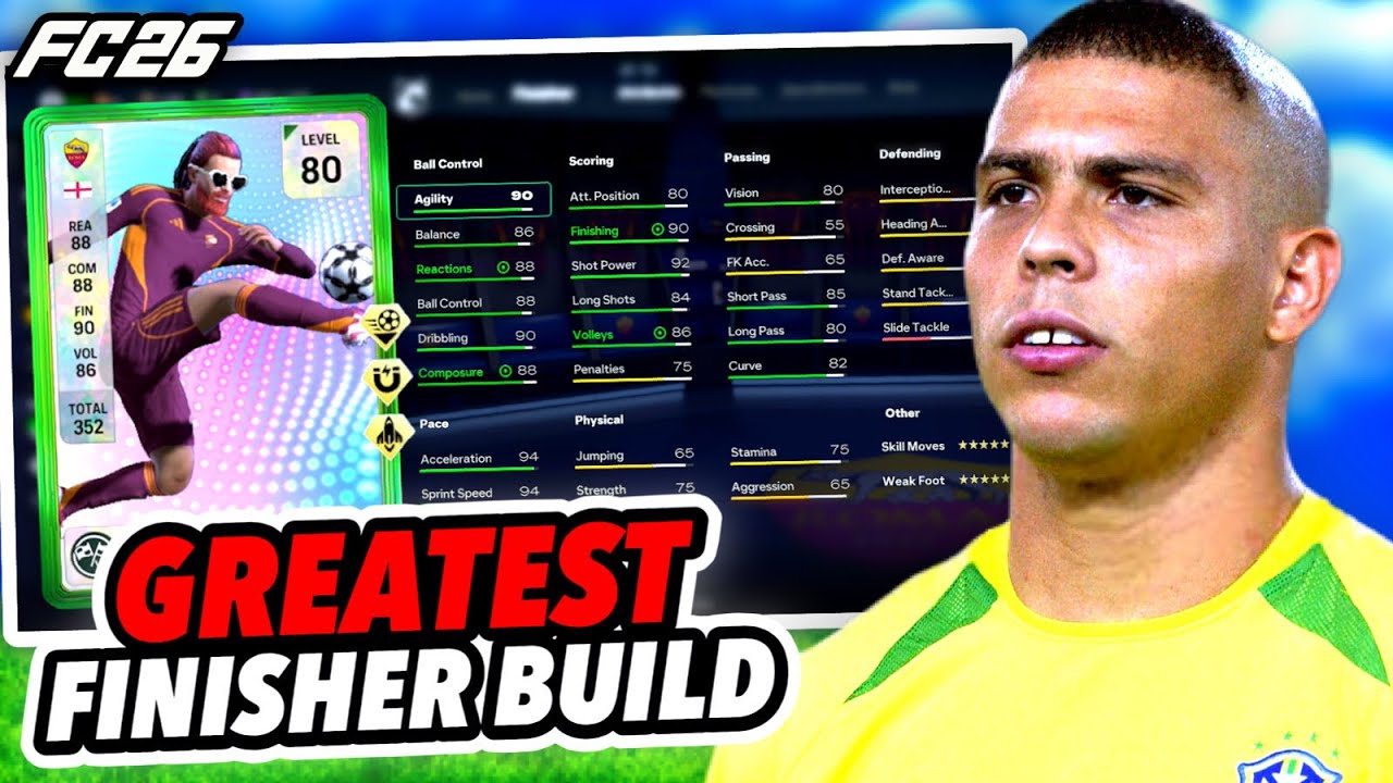 *BEST FINISHER BUILD IN FC 26 PRO CLUBS!