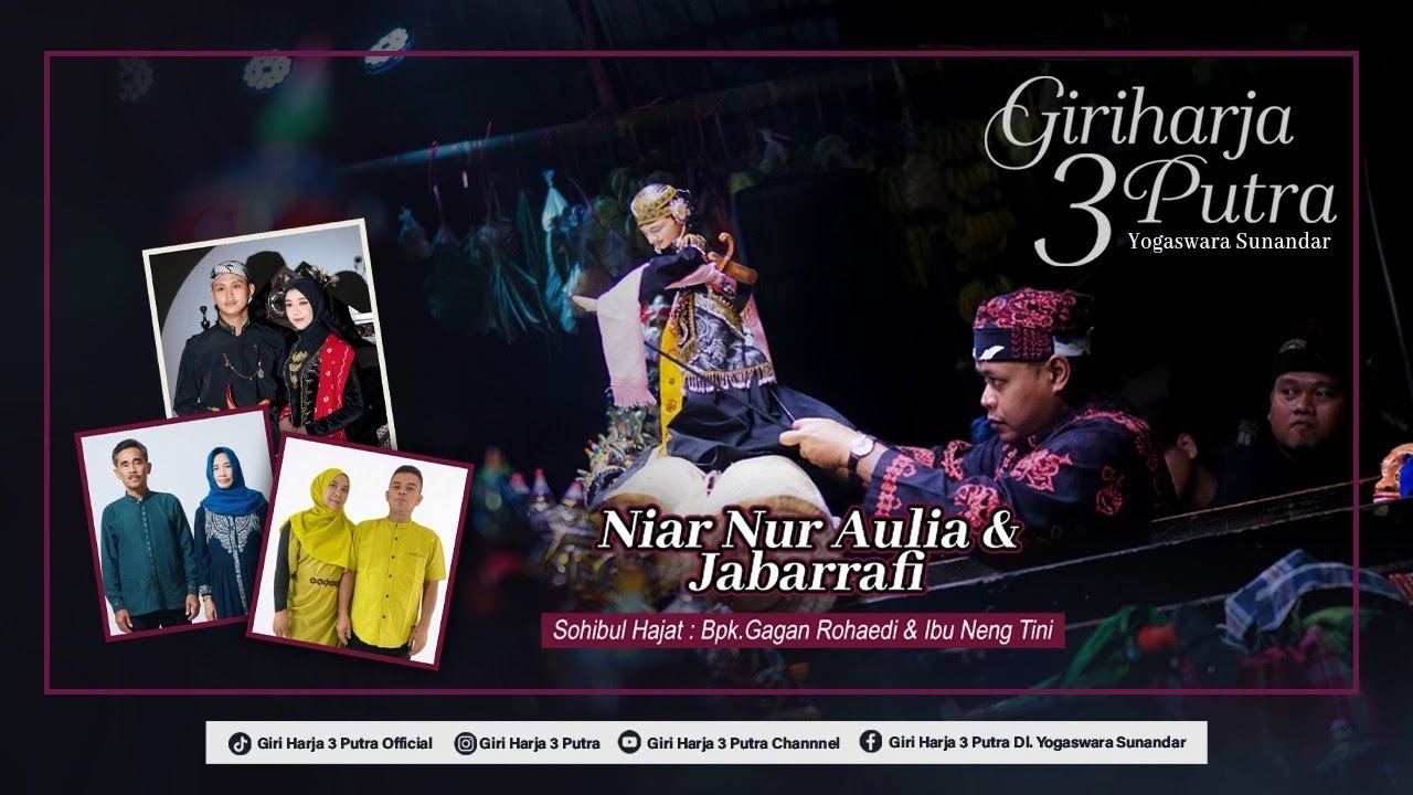 🔴LIVE PERNIKAHAN: NIAR NUR AULIA & JABARRAFI | GIRIHARJA 3 PUTRA - YOGASWARA S | KBB, 28/12/25 #gh3p