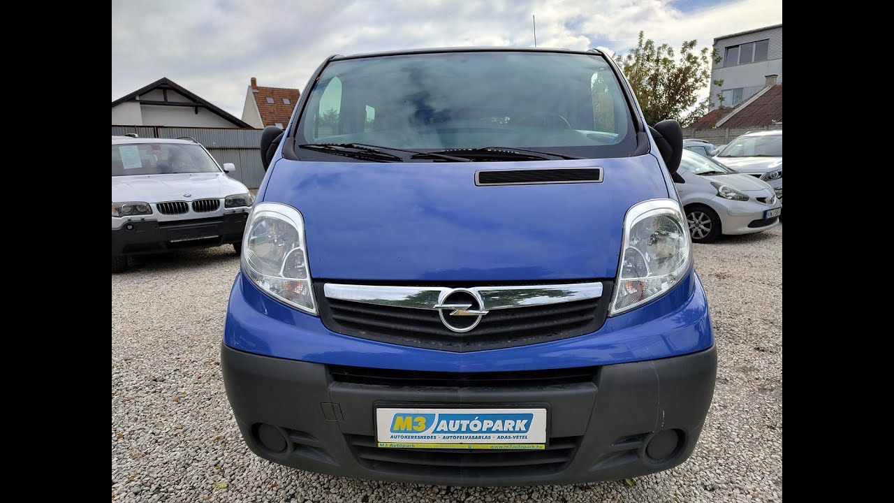 Opel Vivaro 2.0 CDTI 9 személyes Teszt - Bemutató - Eladó