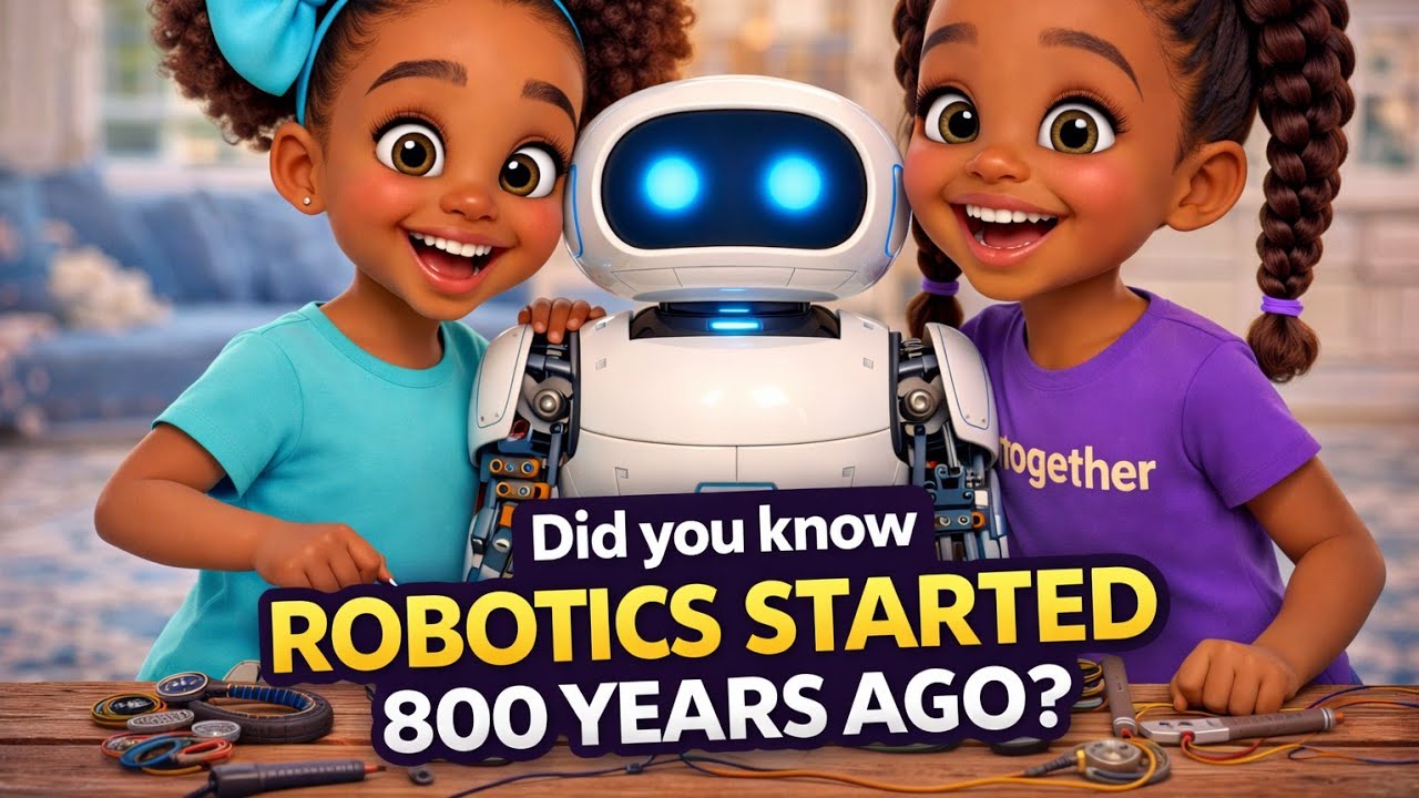 Chidera learns Robotics started 800 years ago!