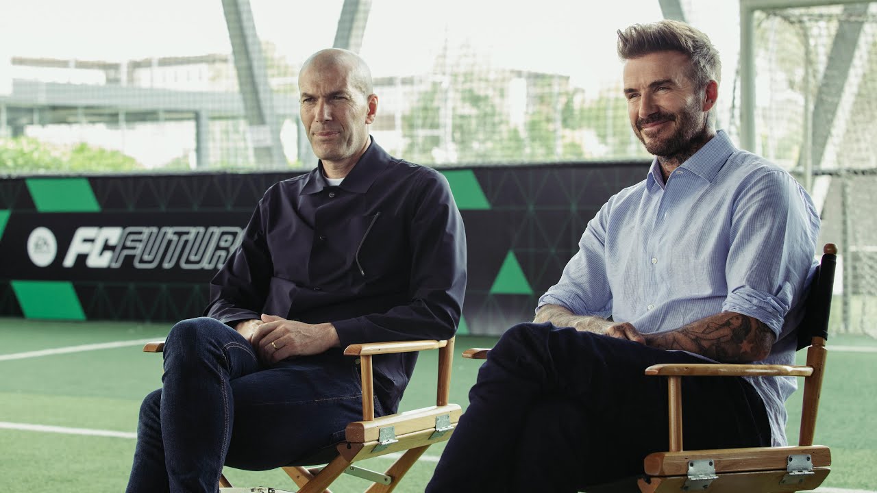 FC FUTURES with Zinedine Zidane and special guest David Beckham | EA SPORTS FC
