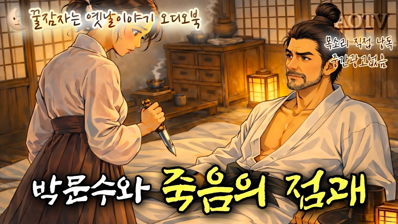 🌜박문수와 죽음의 점괘 등 옛날이야기 3편, 중간광고없는 잠자리동화, 어른 전래동화, 책 읽어주는 여자, 민담 오디오북, ASMR