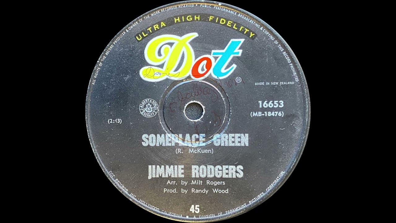 1964 Jimmie Rodgers - Someplace Green