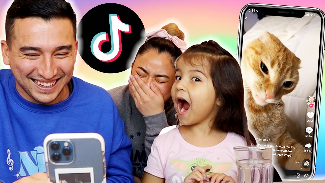 Try Not to Laugh Challenge - Funny Viral TikToks | Nick and Sienna