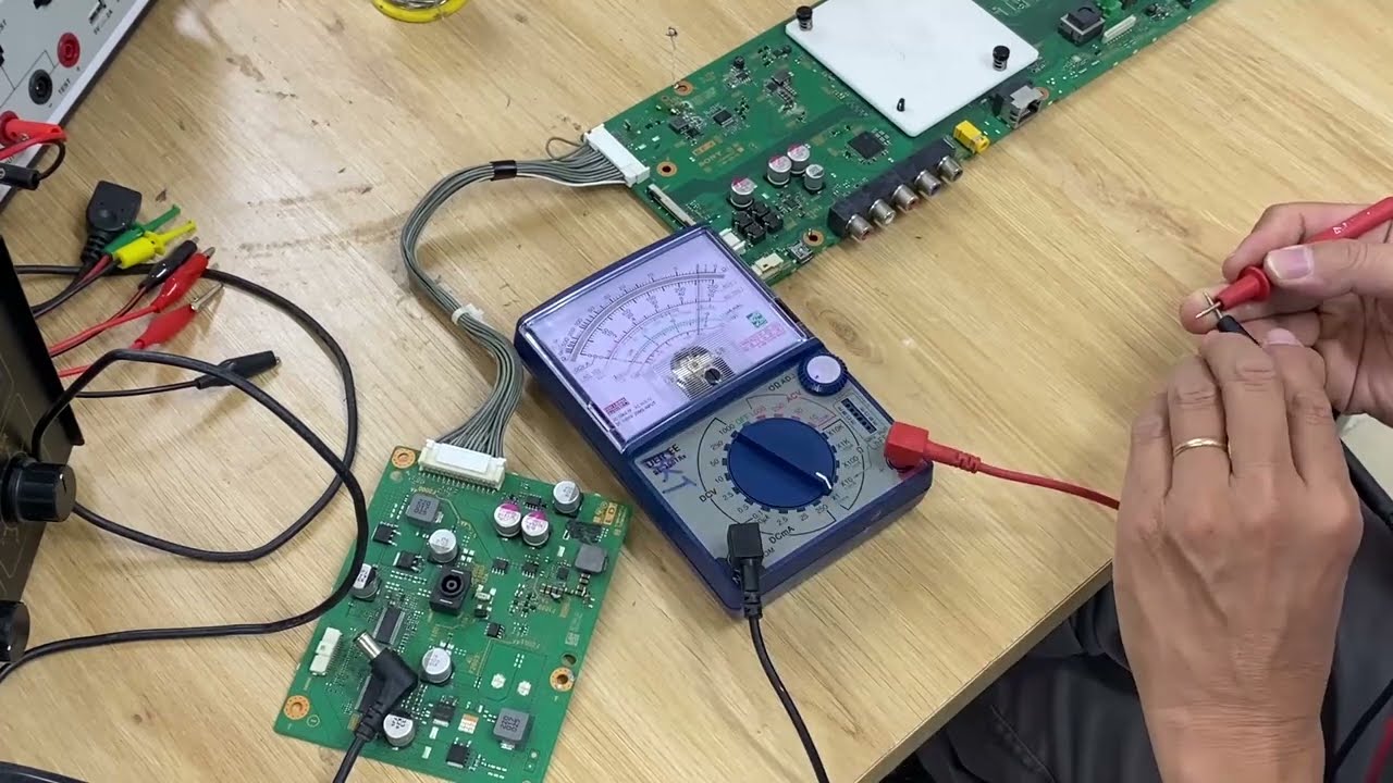 Phương pháp sửa nguồn hạ áp trên Tivi khi chập tải - Dạy Nghề sửa chữa Tivi LCD, Amply từ chưa biết