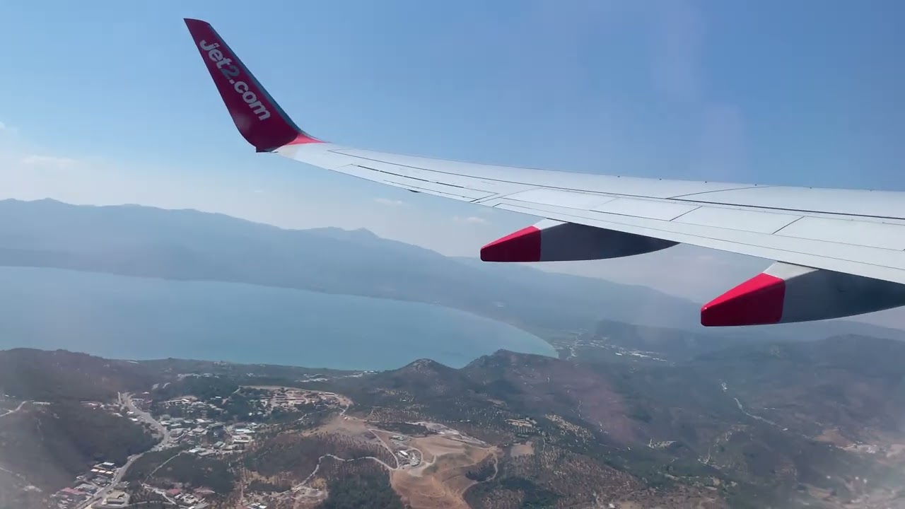 Full Power Takeoff | Mytilene Jet2 Boeing 737-800