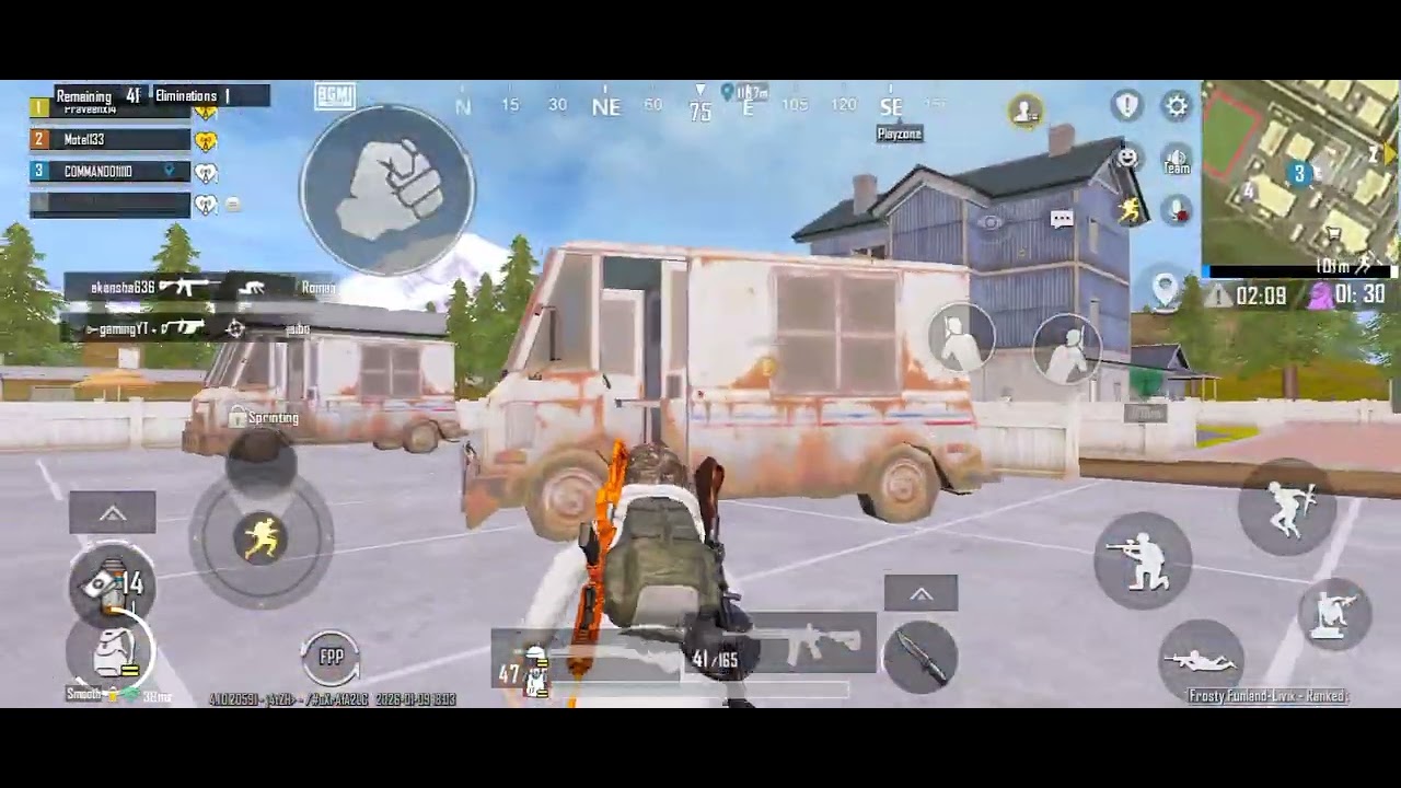 BGMI Last zone fight 