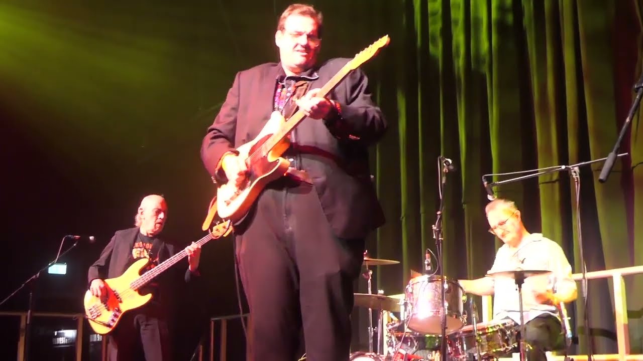 James Oliver Band. At the UK Blues Festival. Blackpool on Sunday 1st Feb 2026. With Norman Watt-Roy