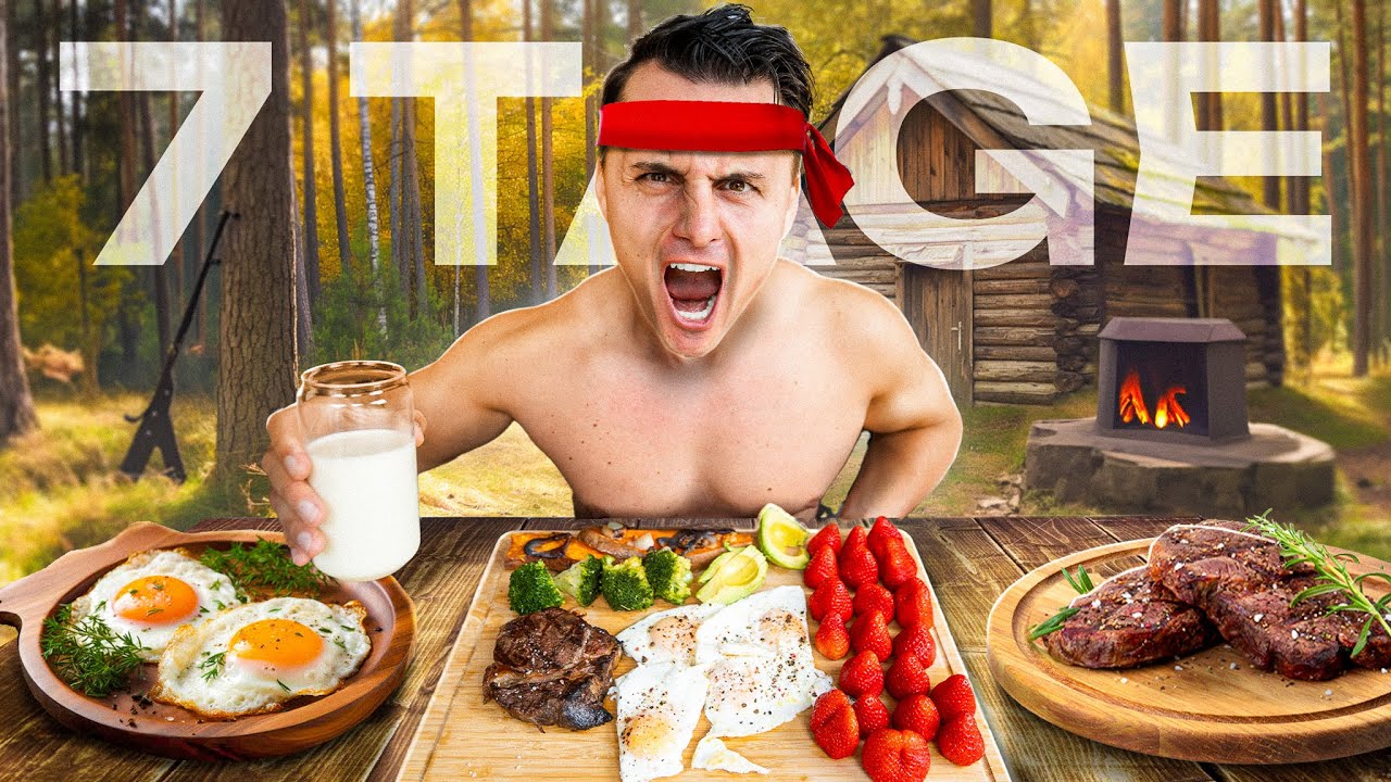 1 Woche nur „REAL FOOD“ essen I Selbstexperiment
