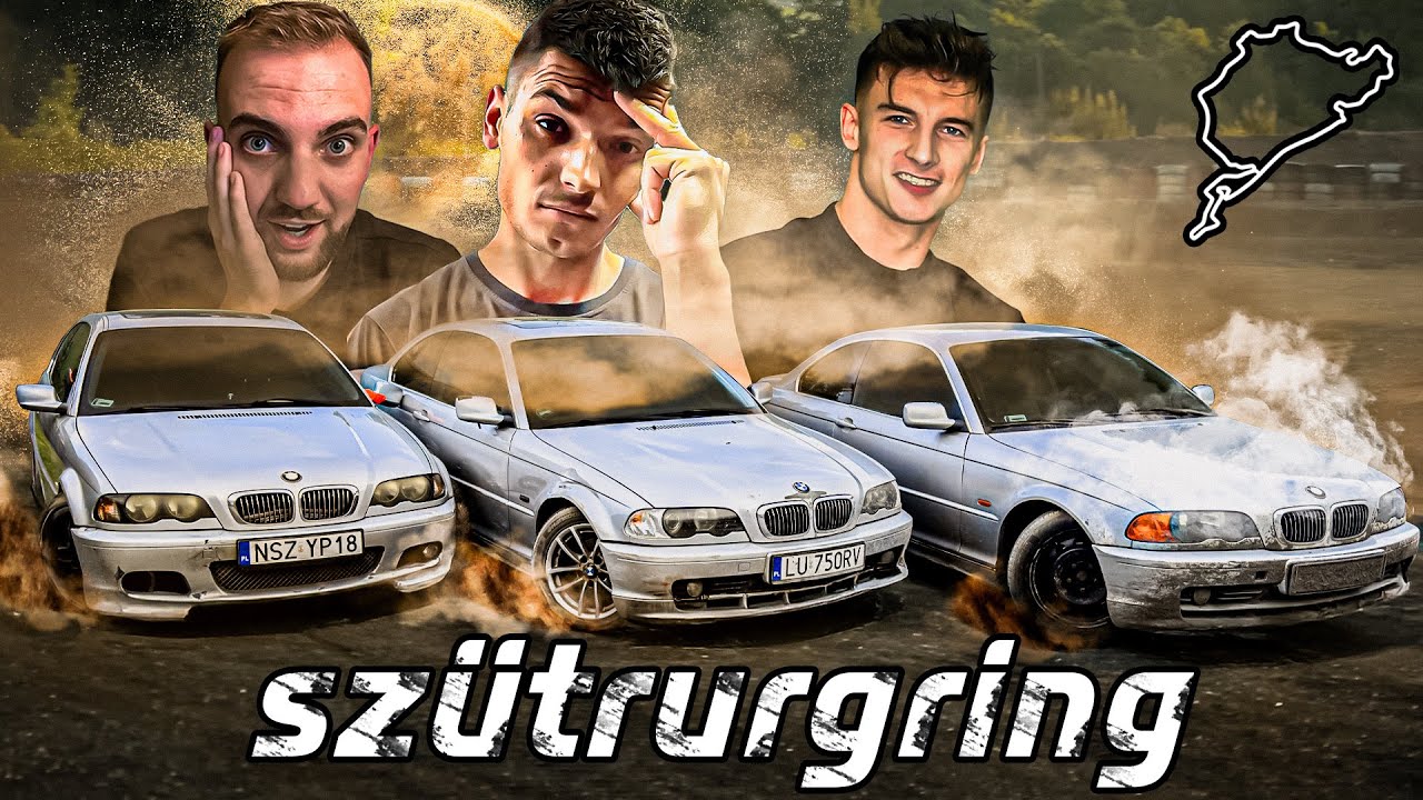 SZUTRURGRING - zGRUZowaliśmy trzy BMW E46 Coupe w TERENIE #GRUZTEST