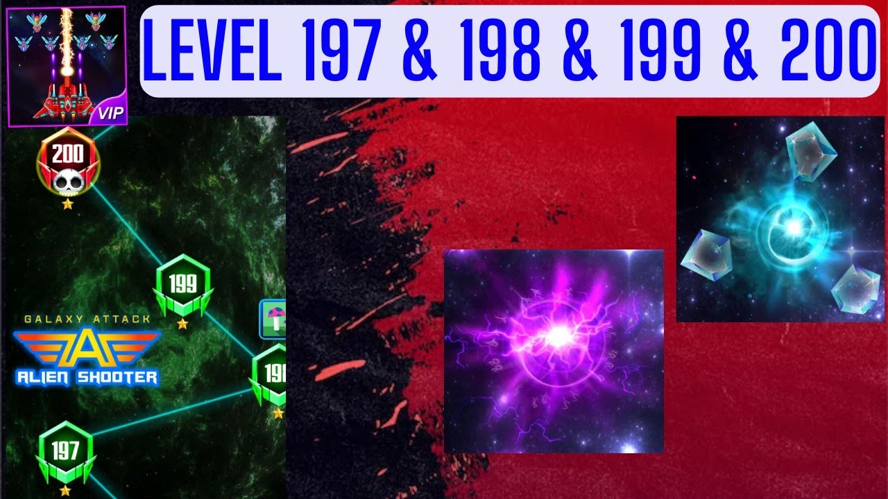 Alien Shooter Level 197 198 199 200 | Galaxy Attack Premium | Boss 50 The Gatekeeper By Zambario