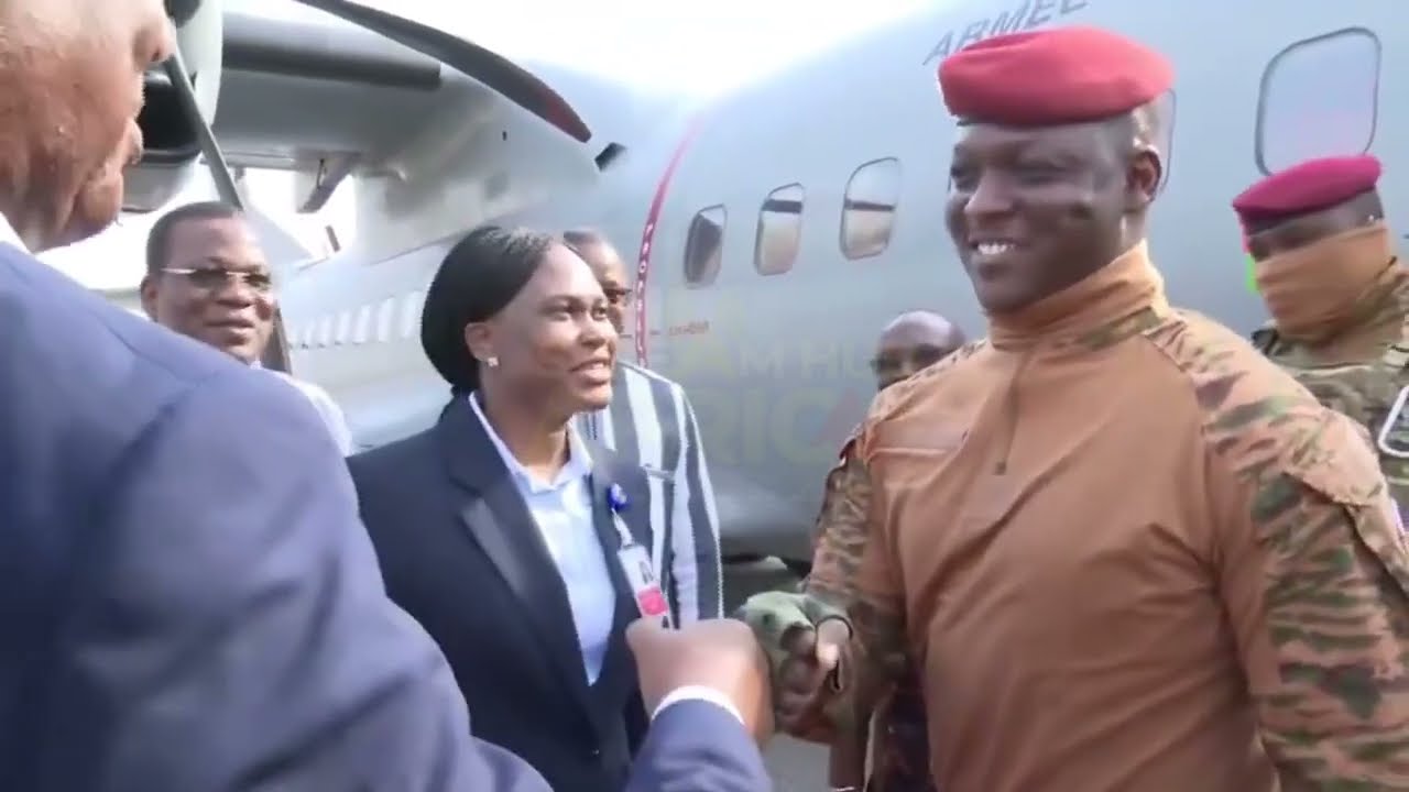 Ibrahim Traoré 'stole' the spotlight at Mahama’s inauguration.    #live #inauguration #africangroup