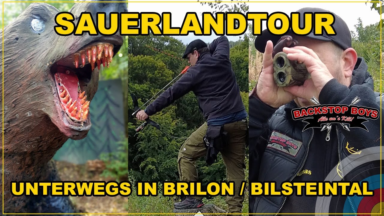 Sauerlandtour 2024 - 3D-Bogenschießen in Brilon und im Bilsteintal