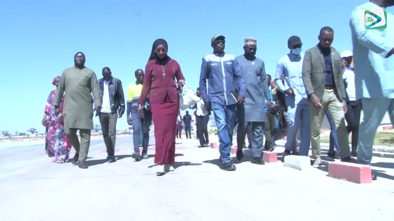 Mission parlementaire en visite à l'usine cimentére CIMAF Sénégal
